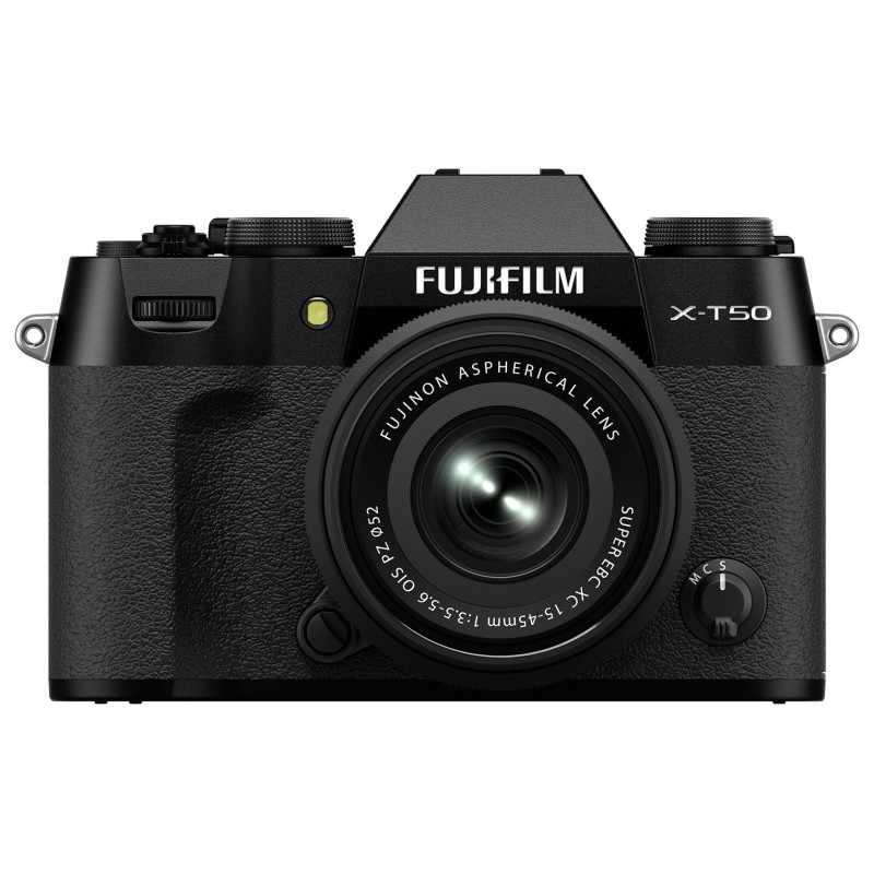 Fujifilm X-T50 Mirrorless Camera with 15-45mm Lens