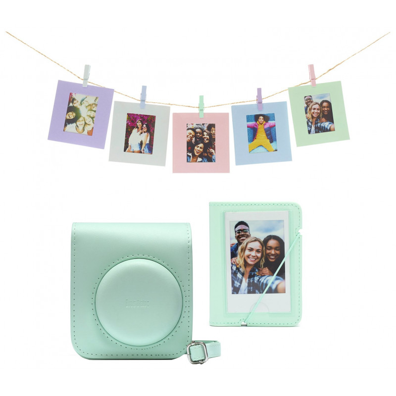 instax Mini 12 Instant Camera Accessory Kit - Mint Green