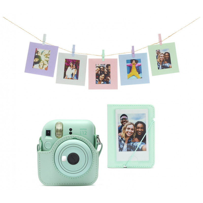 instax Mini 12 Instant Camera Accessory Kit - Mint Green