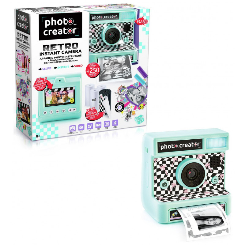 Photo Creator Retro Instant Camera