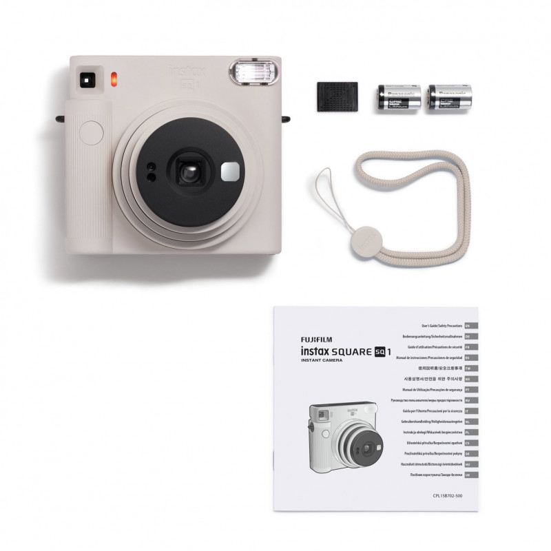 instax SQUARE SQ1 Instant Camera - Chalk White