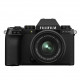 Fujifilm X-S10 Mirrorless Camera with 15-45mm Lens - Black