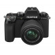 Fujifilm X-S10 Mirrorless Camera with 15-45mm Lens - Black