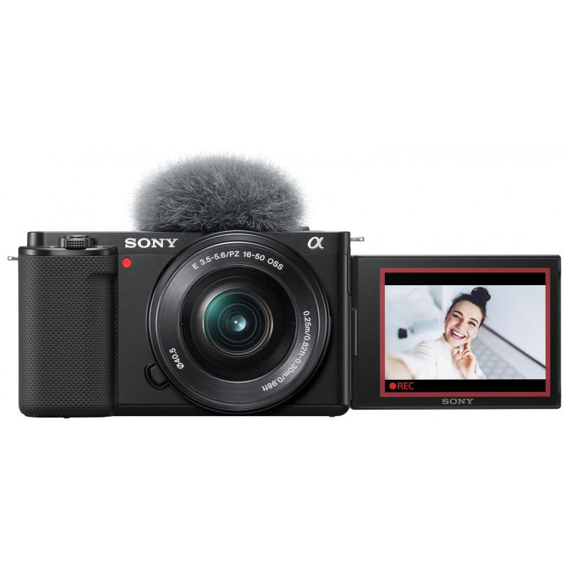 Sony Alpha 24.2MP Mirrorless Vlog Camera With Lens Kit