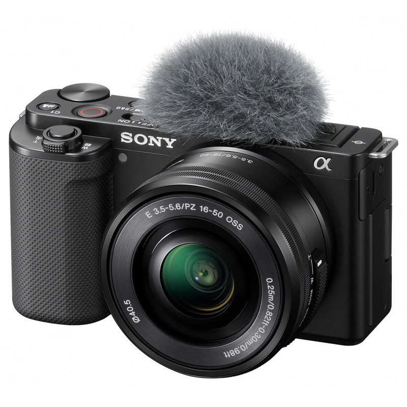 Sony Alpha 24.2MP Mirrorless Vlog Camera With Lens Kit