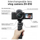 Sony Alpha 24.2MP Mirrorless Vlog Camera With Lens Kit