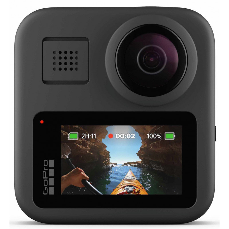 GoPro MAX CHDHZ-202 16.6MP Waterproof Action Camera - Black