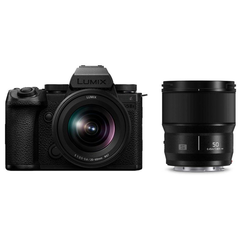 Panasonic Lumix S5 II X with 20-60mm and 50mm Twin Lens Kit