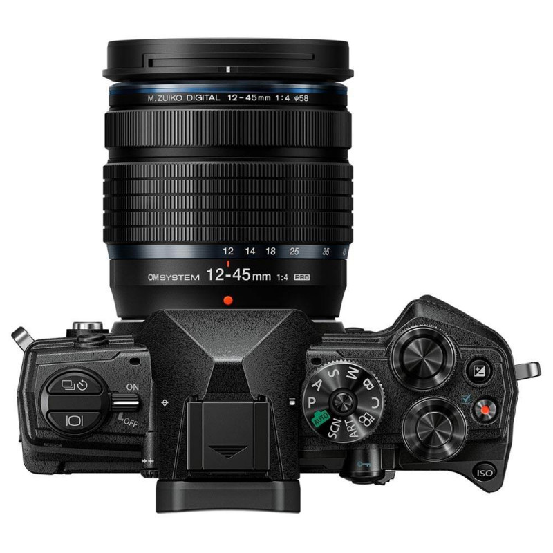 OM System OM-5 Camera Black with 12-45mm f/4 Pro Lens Kit