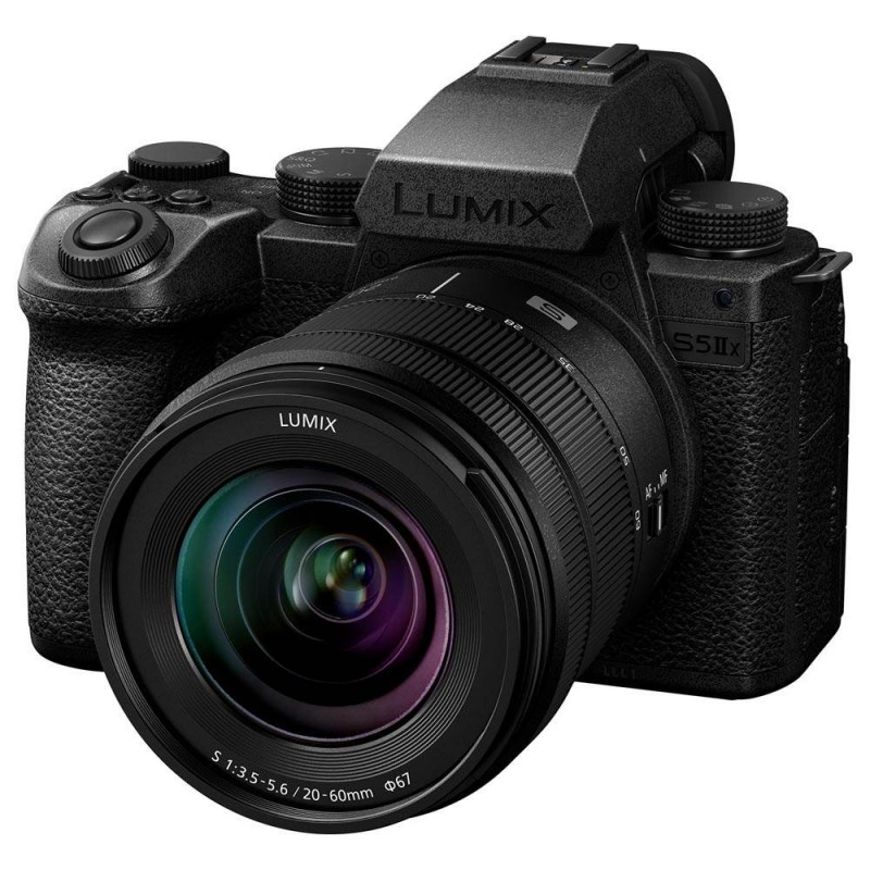 Panasonic Lumix S5 II X Black with Lumix S 20-60mm Lens Kit