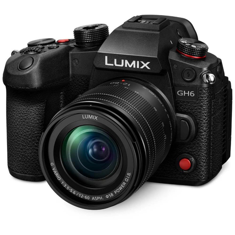 Panasonic Lumix GH6 Camera with Lumix 12-60mm f/3.5-5.6 Lens Kit