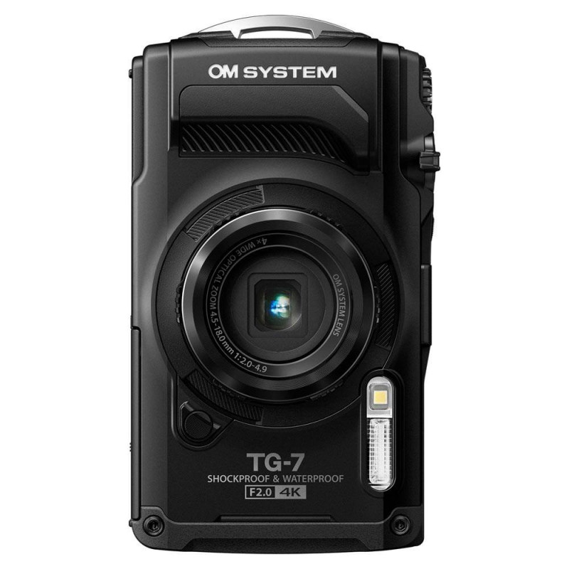 OM System Tough TG-7 Compact Action Camera Black