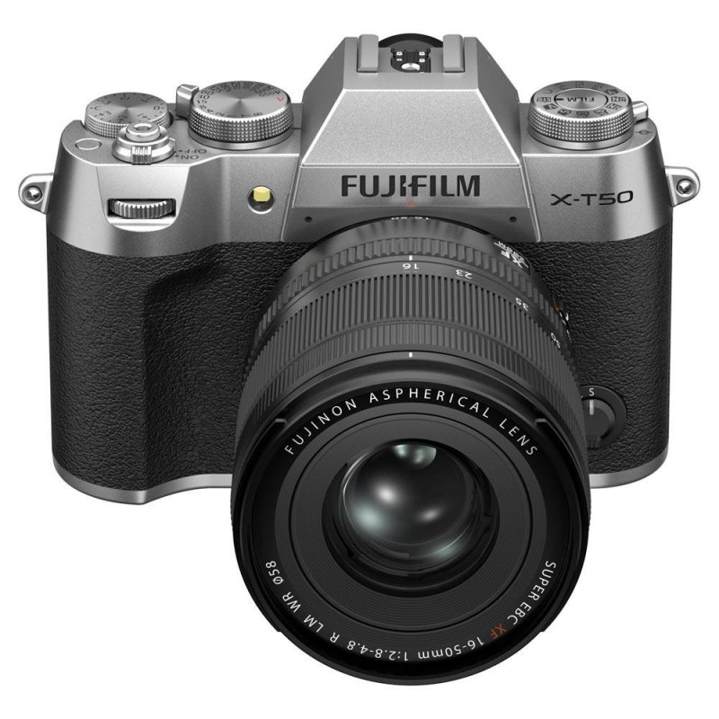 Fujifilm X-T50 Silver with XF 16-50mm f/2.8-4.8 Lens Kit