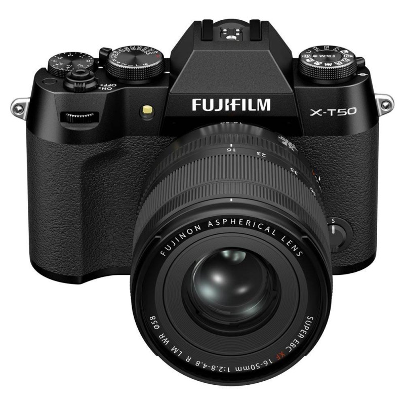 Fujifilm X-T50 Black with XF 16-50mm f/2.8-4.8 Lens Kit