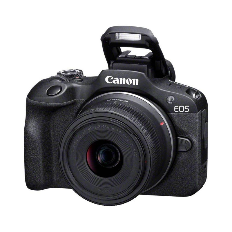 Canon EOS R100 with RF-S 18-45mm Lens Kit