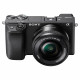 Sony a6400 With E PZ 16-50mm f/3.5-5.6 OSS Lens Kit Black