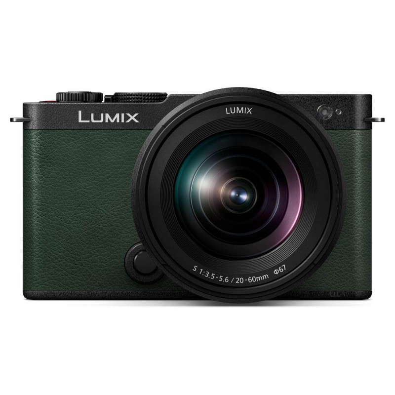 Panasonic Lumix S9 Camera Olive with 20-60mm Lens Kit