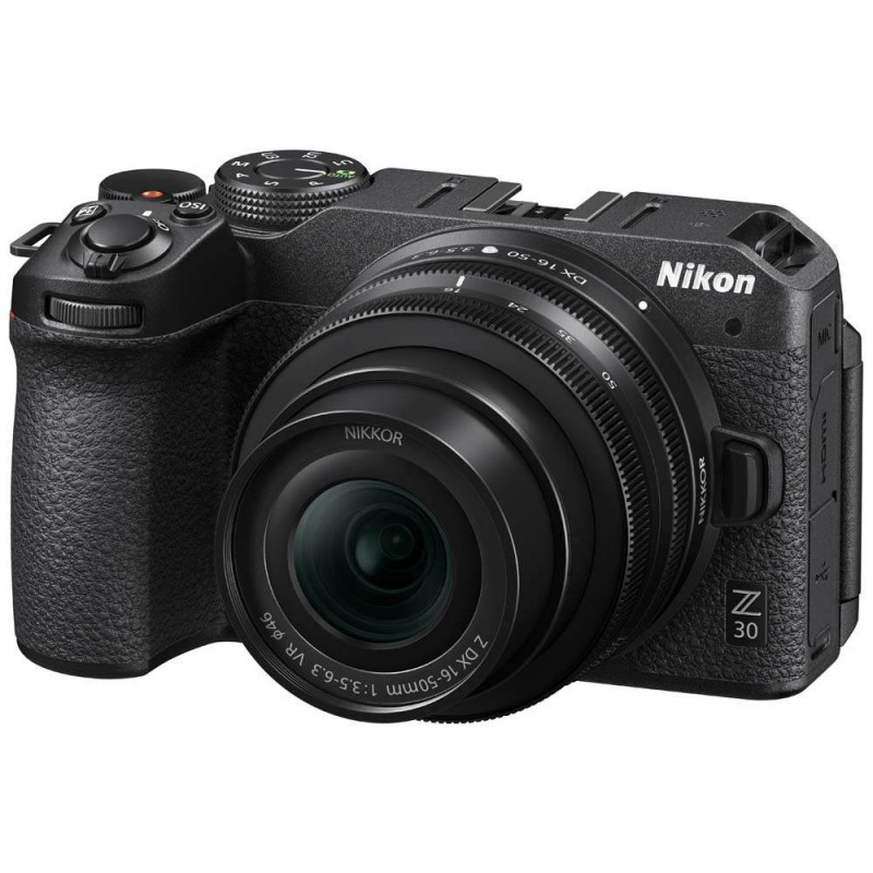 Nikon Z30 With Z DX 16-50mm f/3.5-6.3 VR Lens Kit