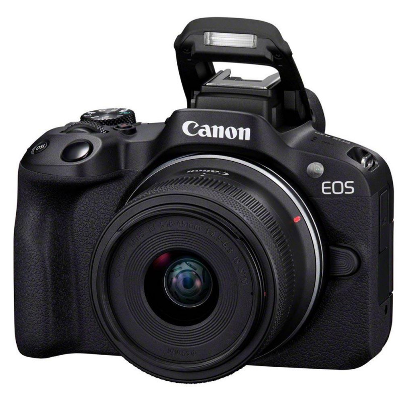 Canon EOS R50 with RF-S 18-45mm Creator Kit