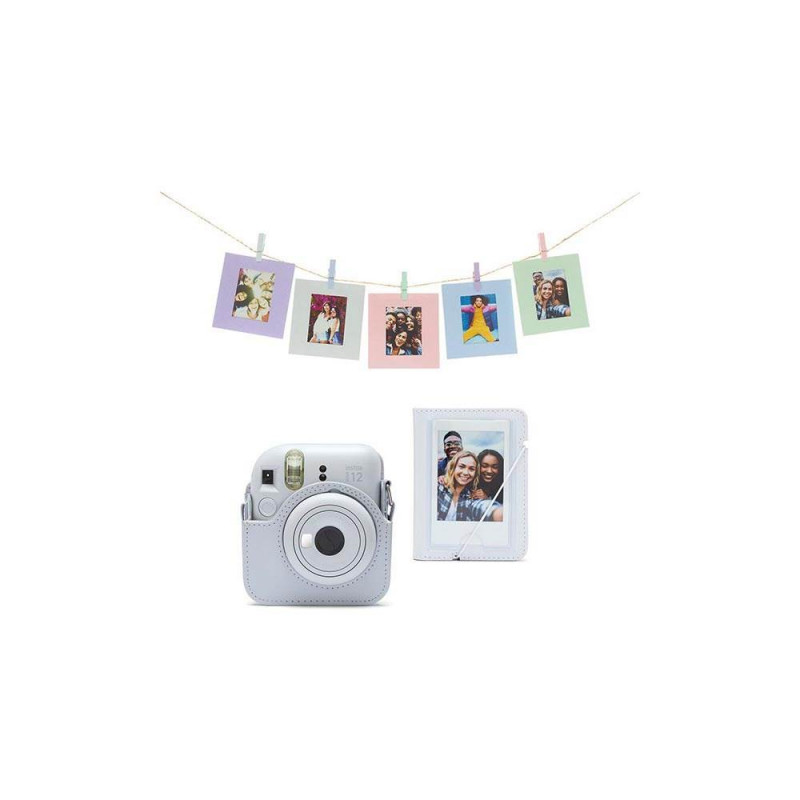 Fujifilm Instax Mini 12 Accessory Kit Clay White