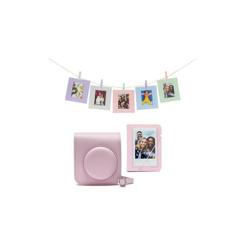 Fujifilm Instax Mini 12 Accessory Kit Blossom Pink