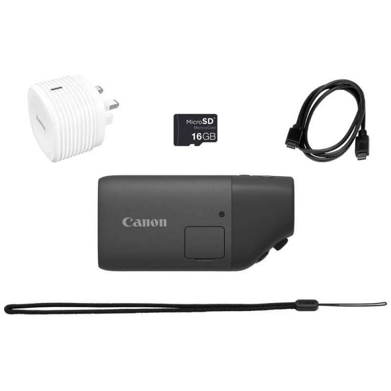 Canon PowerShot Zoom Camera Essential Kit Black