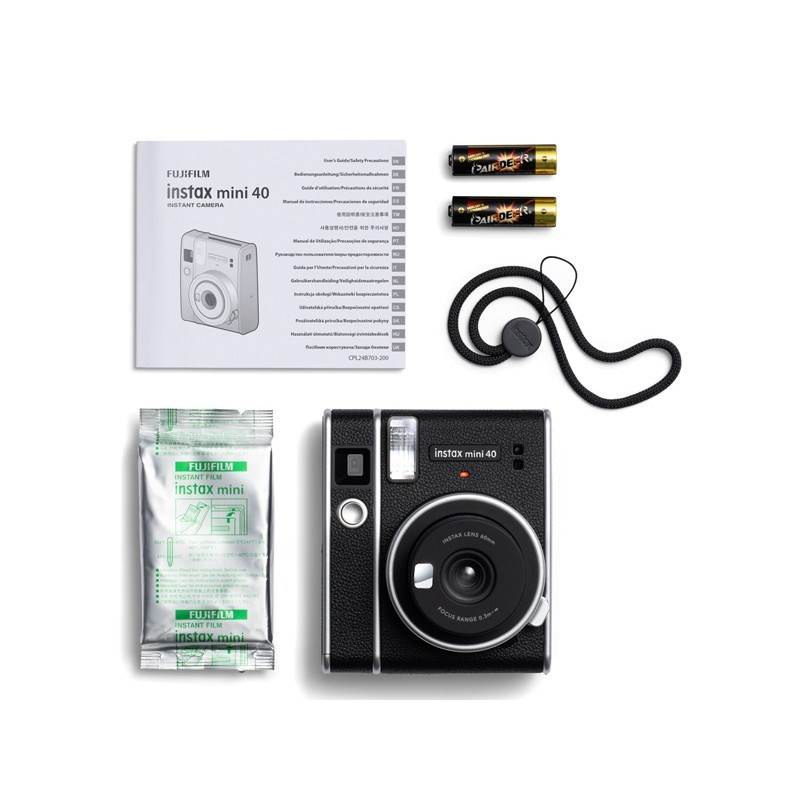 Fujifilm Instax Mini 40 Black + 10 Shots