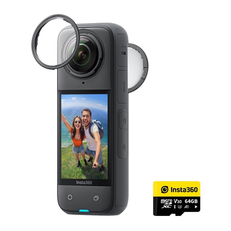 Insta360 X4 with 64GB Memory Card Bundle