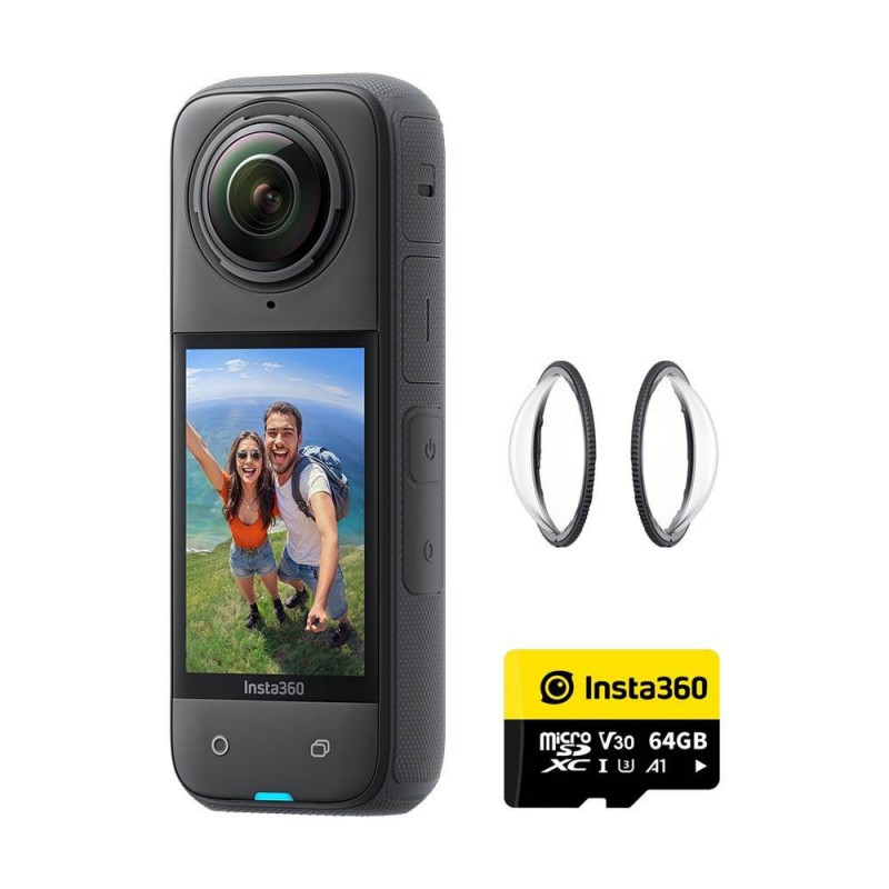 Insta360 X4 with 64GB Memory Card Bundle