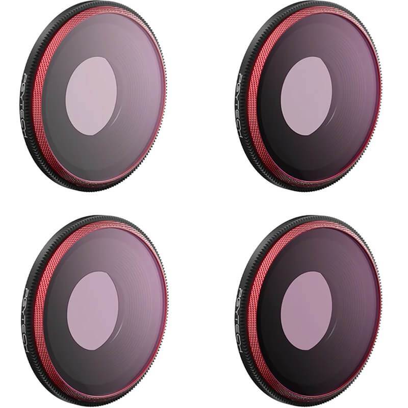 PGYTECH Osmo Action 3 Filter ND-PL Set (NDPL 8/16/32/64) (Professional)