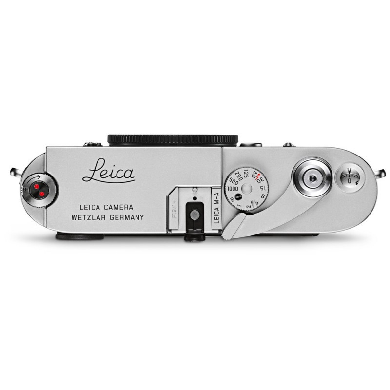 Leica M-A (Typ 127) Rangefinder Camera Silver Chrome