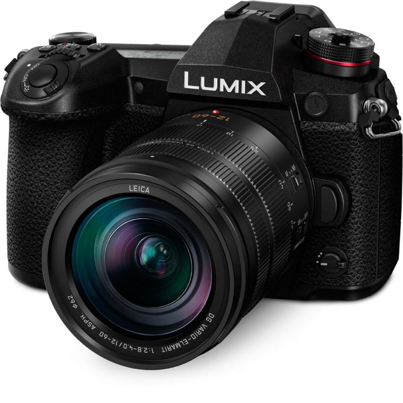 Panasonic Lumix G9 Camera With Leica 12-60mm f/2.8-4.0 Lens Black