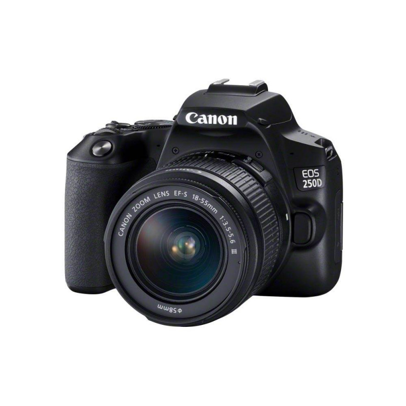 Canon EOS 250D Body With EF-S 18-55mm f/4-5.6 IS STM Lens Kit Black