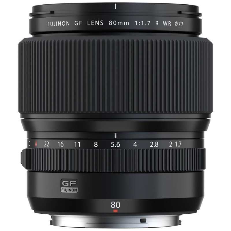 Fujifilm GF 80mm f/1.7 R WR Lens