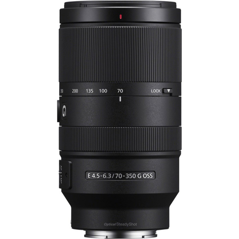 Sony E 70-350mm F4.5-6.3 G OSS Telephoto Zoom Lens