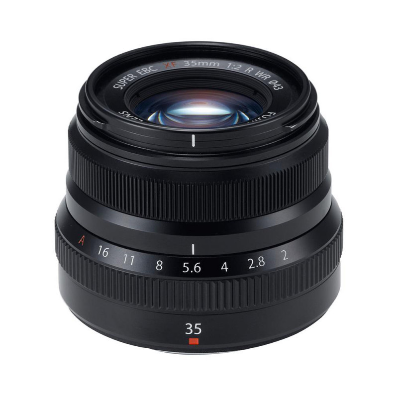 Fujifilm XF 35mm f2 R WR Standard Prime Lens Black