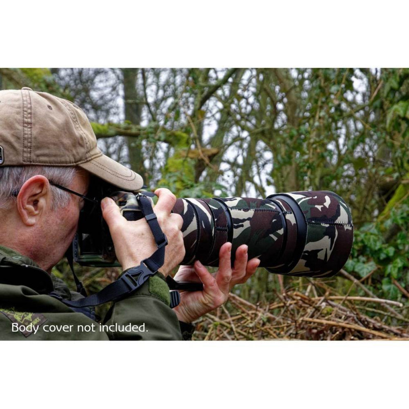 Easy Cover Lens Oak for Sigma 150-600mm f/5-6.3 DG OS HSM Contemporary Forest Camouflage