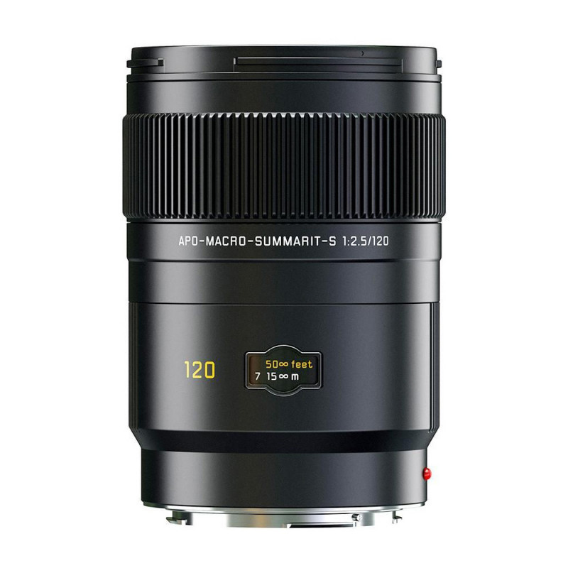 Leica APO Macro Summarit S 120mm f/2.5 CS Lens Black Anodised