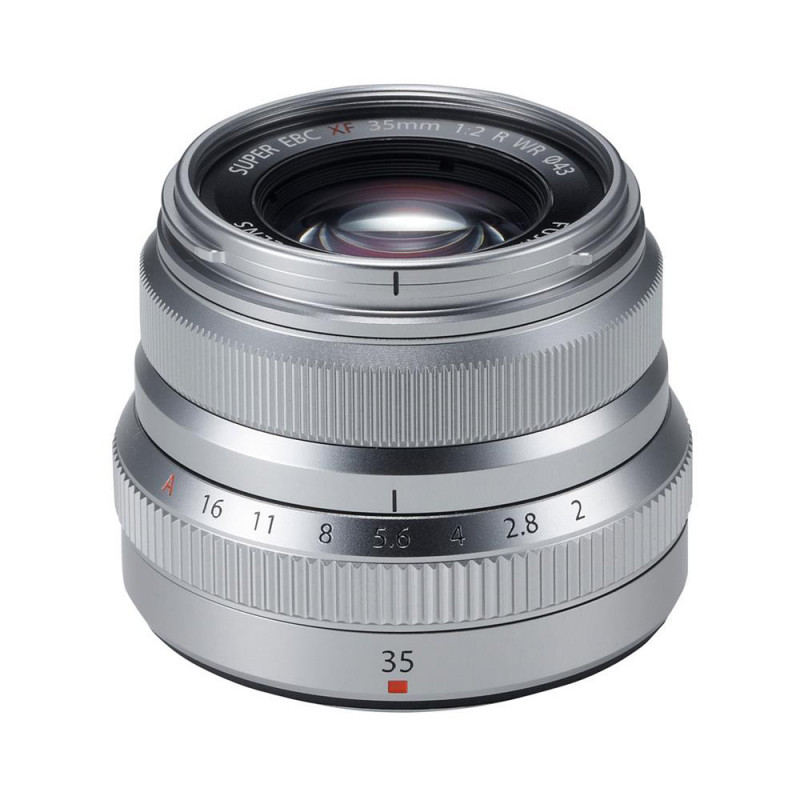 Fujifilm XF 35mm f2 R WR Standard Prime Lens Silver