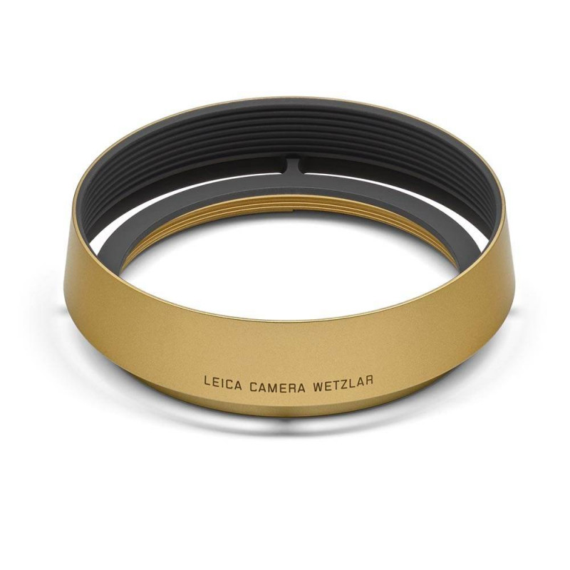 Leica Q3 Lens Hood Round Brass Blasted Finish