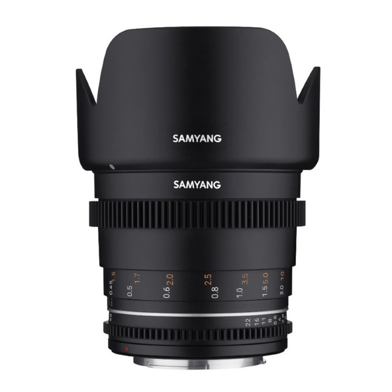 Samyang 50mm T1.5 VDSLR  MK2 - MFT