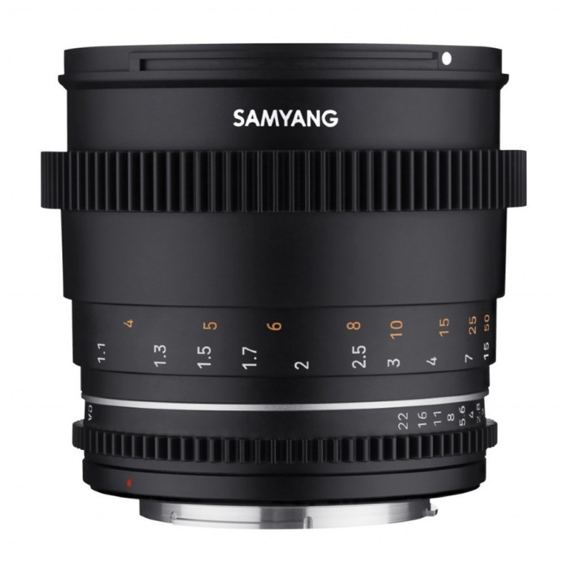 Samyang 85mm T1.5 VDSLR MK2 - MFT