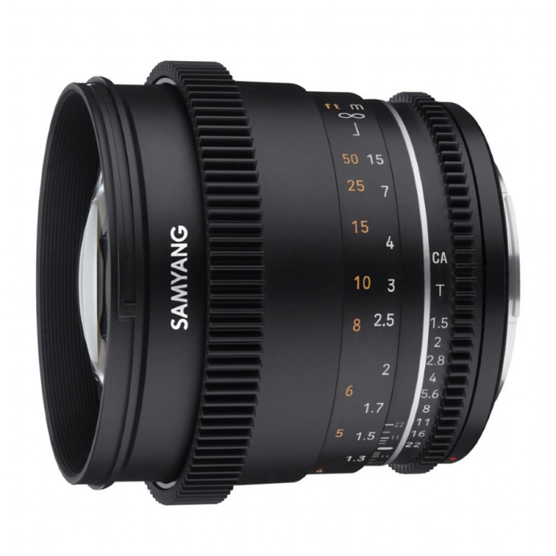 Samyang 85mm T1.5 VDSLR MK2 - MFT