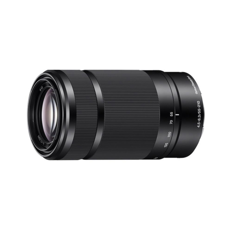 Sony E 55-210mm f/4.5-6.3 OSS Zoom Lens Black