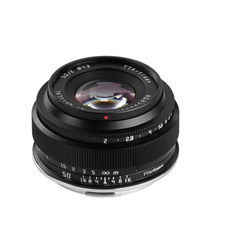 TTArtisan 50mm f/2 Lens for Nikon Z Black