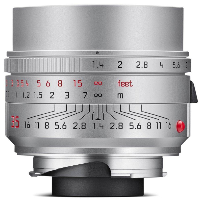 Leica Summilux-M 35mm f/1.4 ASPH Lens Silver