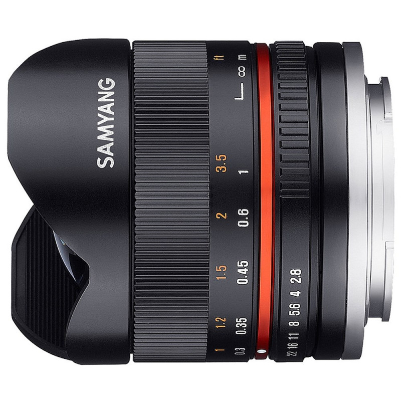 Samyang 8mm f/2.8  Fisheye II Black - Sony E