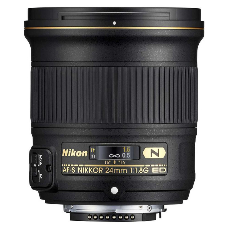 Nikon AF-S Nikkor 24mm f/1.8G ED Wide Angle Prime Lens