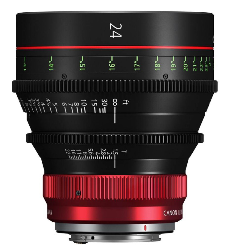 Canon CN-R 24mm T1.5 L F RF mount Cine  Lens