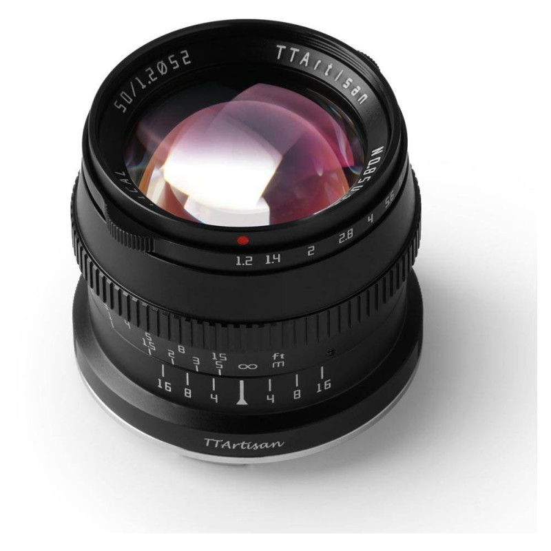 TTArtisan 50mm f/1.2 Lens for Sony E Black